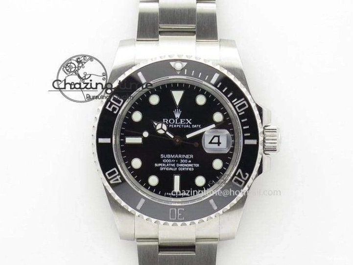 SS Bracelet Oyster 124300 EWF 1:1 41mm 904L Steel Yellow Perpetual Dial Best on A2824 Edition 0314